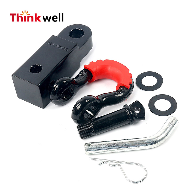 Receptor de engate de manilha de anel D 4X4 acessórios off-road 