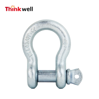 Manilha de âncora de pino de aço de liga de aço forjado Thinkwell tipo G209A dos EUA 